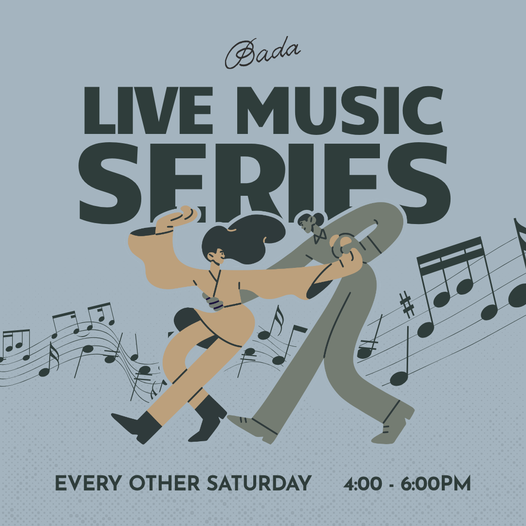 Thrive Companies, Two stylized figures dance in front of musical notes with text reading: Live Music Series, every other Saturday, 4:00–6:00 PM. Apartments in Columbus Ohio